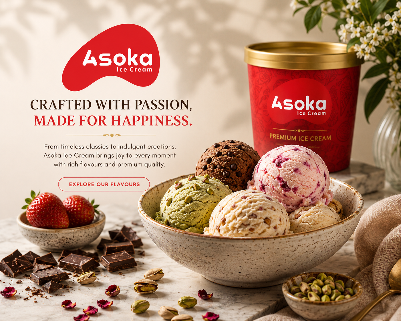 Asoka Ice Cream manufacturing